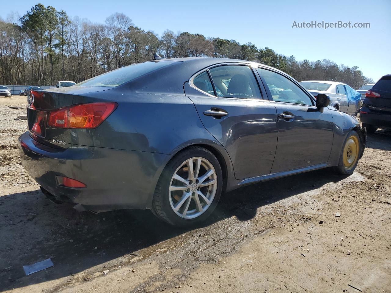 2007 Lexus Is 250 Black vin: JTHBK262972034331