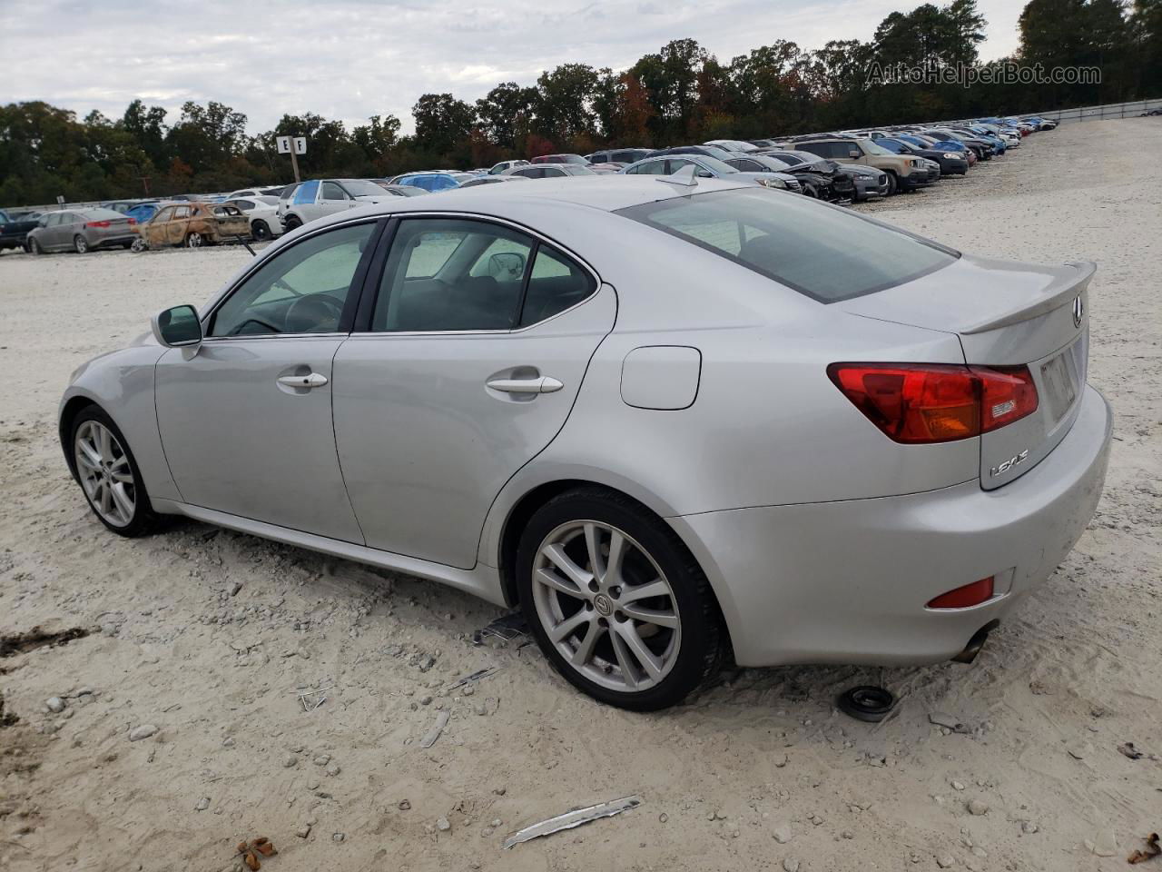 2007 Lexus Is 250 Silver vin: JTHBK262972035771