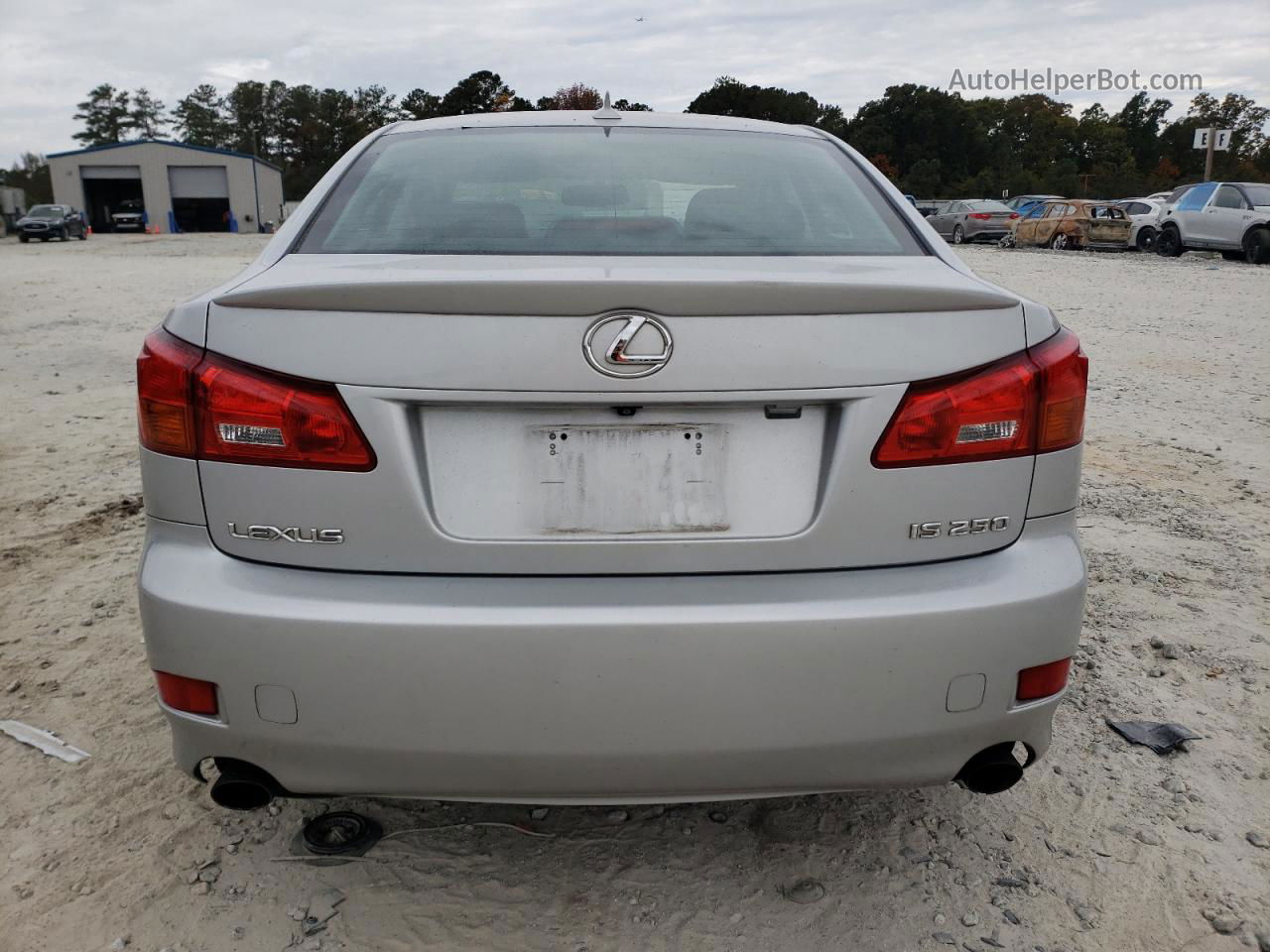 2007 Lexus Is 250 Silver vin: JTHBK262972035771