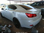 2007 Lexus Is 250   White vin: JTHBK262975040080