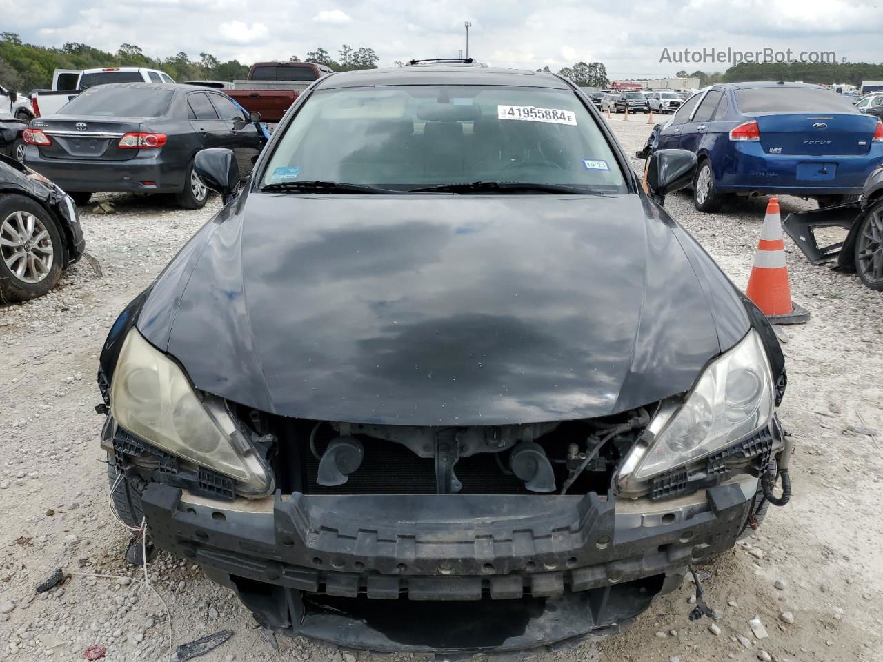 2007 Lexus Is 250 Black vin: JTHBK262X72022379