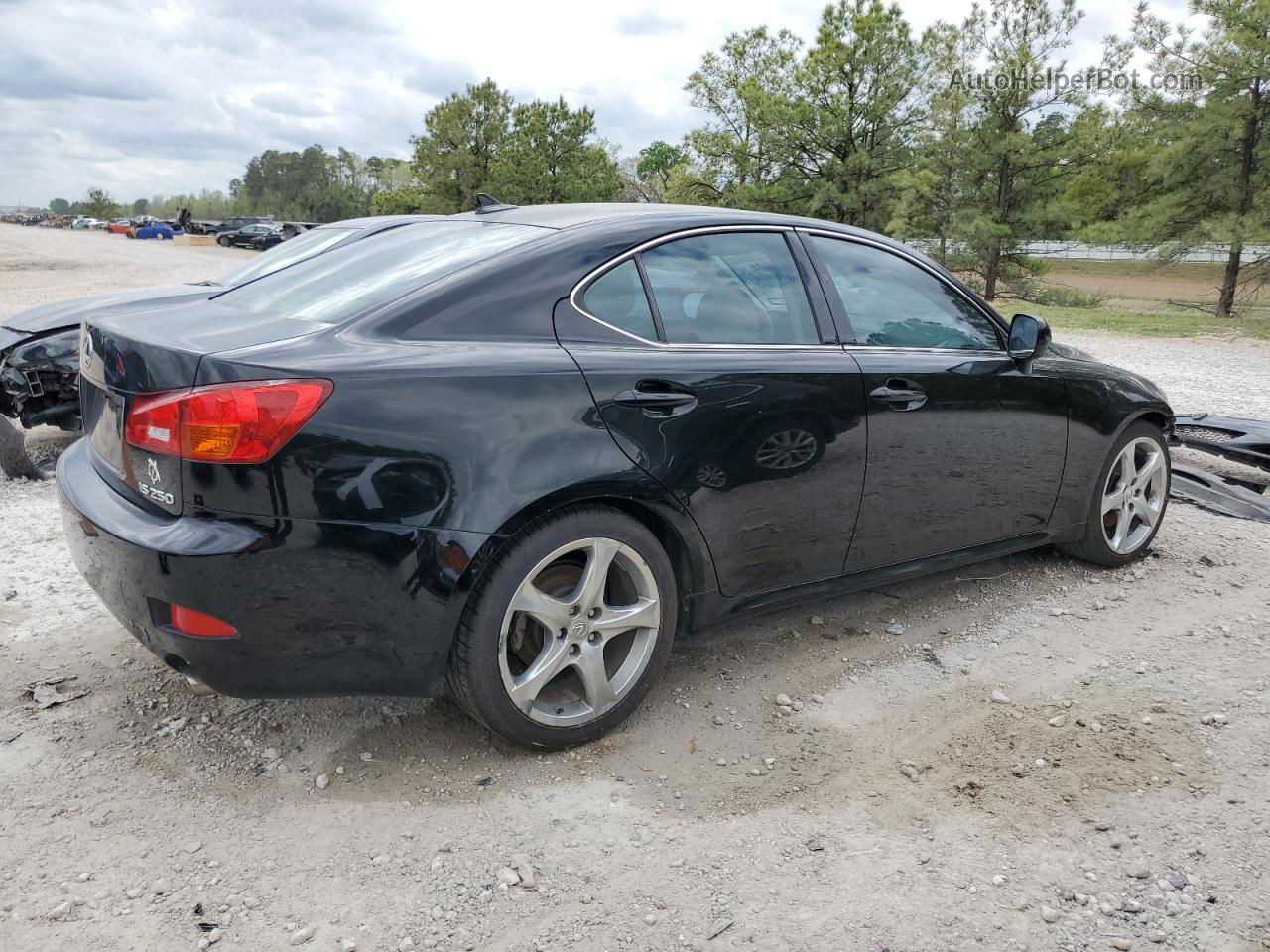 2007 Lexus Is 250 Black vin: JTHBK262X72022379