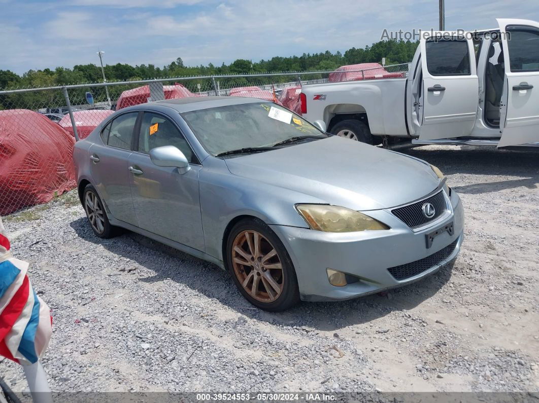 2007 Lexus Is 250   Silver vin: JTHBK262X72032586