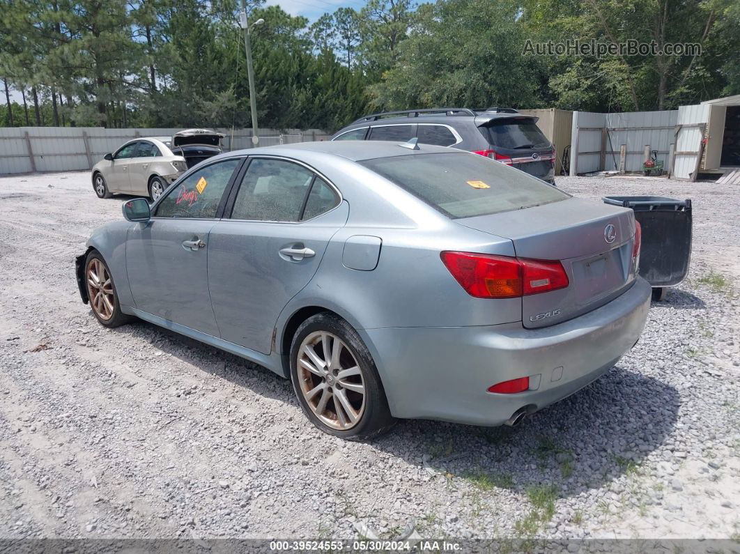 2007 Lexus Is 250   Silver vin: JTHBK262X72032586