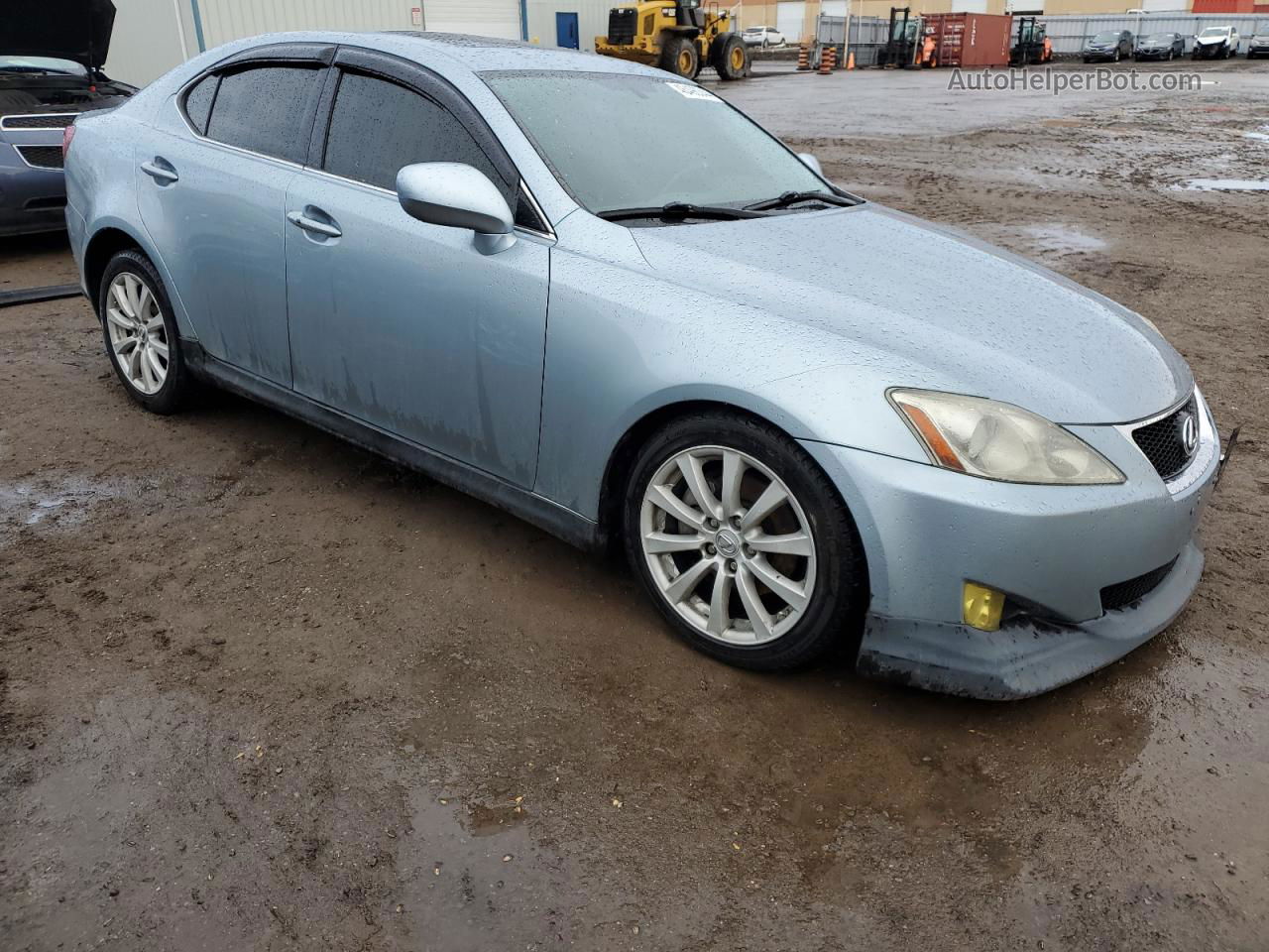 2007 Lexus Is 250 Blue vin: JTHBK262X72041210