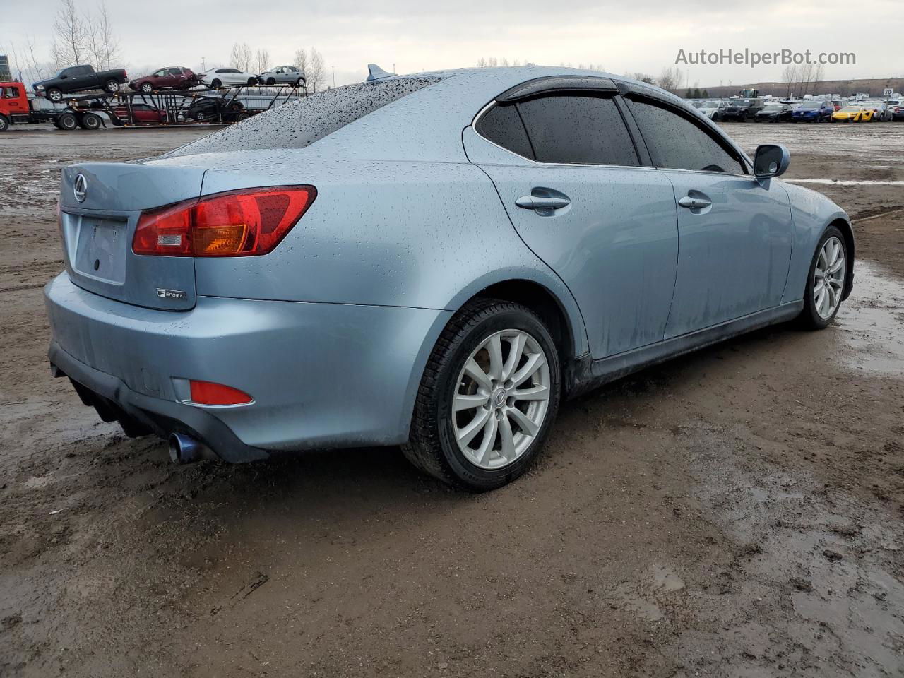 2007 Lexus Is 250 Blue vin: JTHBK262X72041210