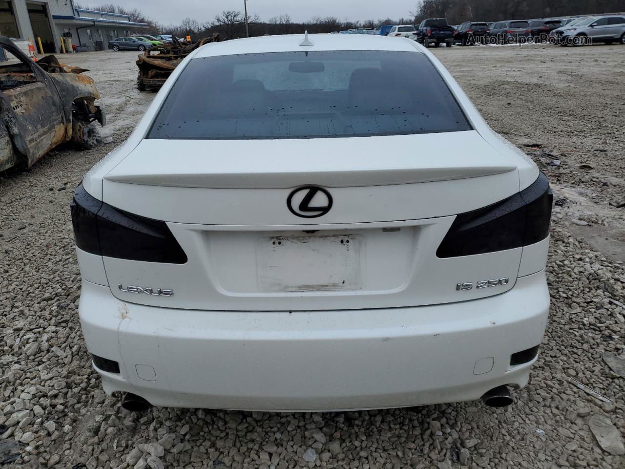 2007 Lexus Is 250 White vin: JTHBK262X72041546