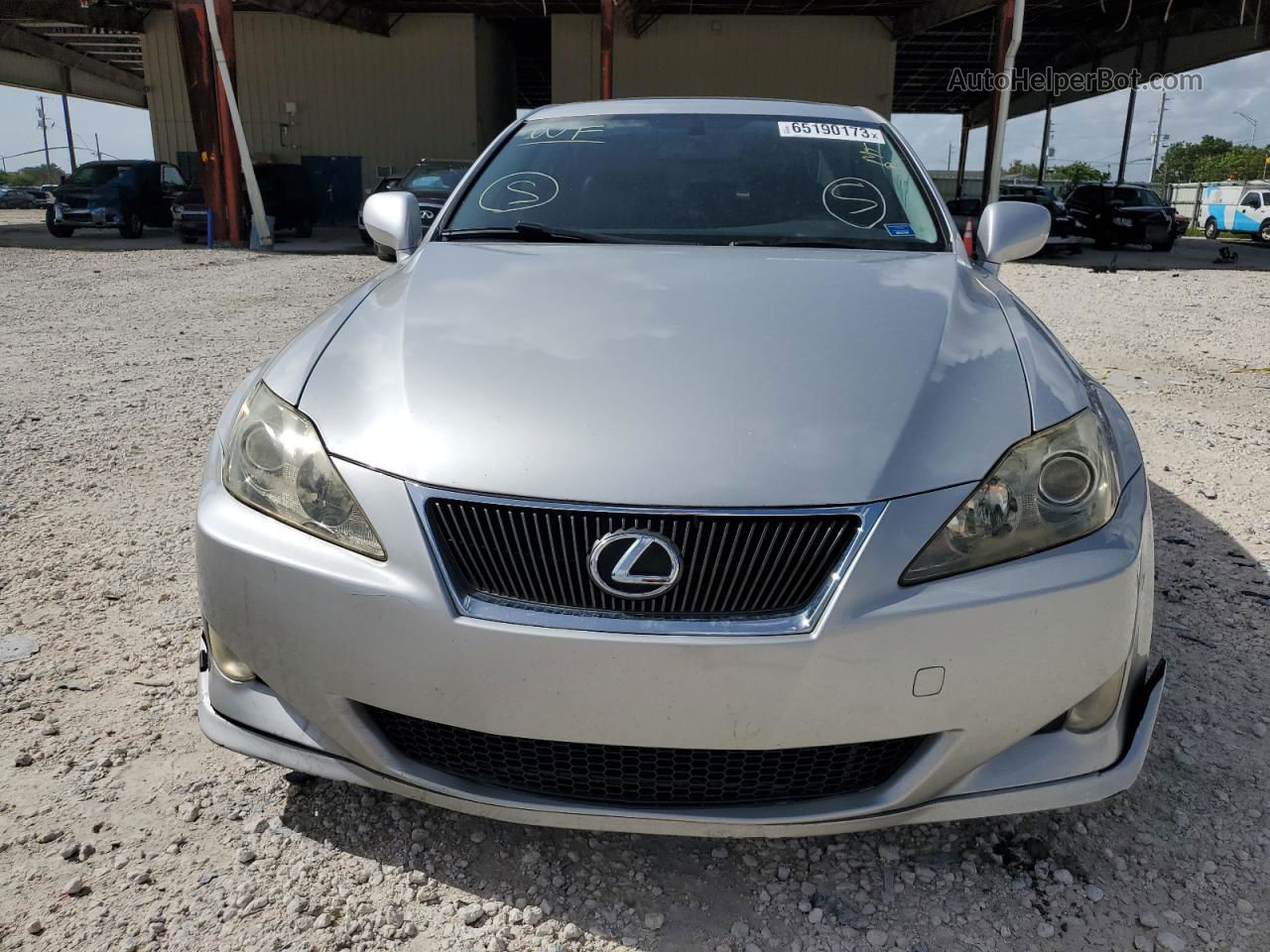 2007 Lexus Is 250 Silver vin: JTHBK262X72049162