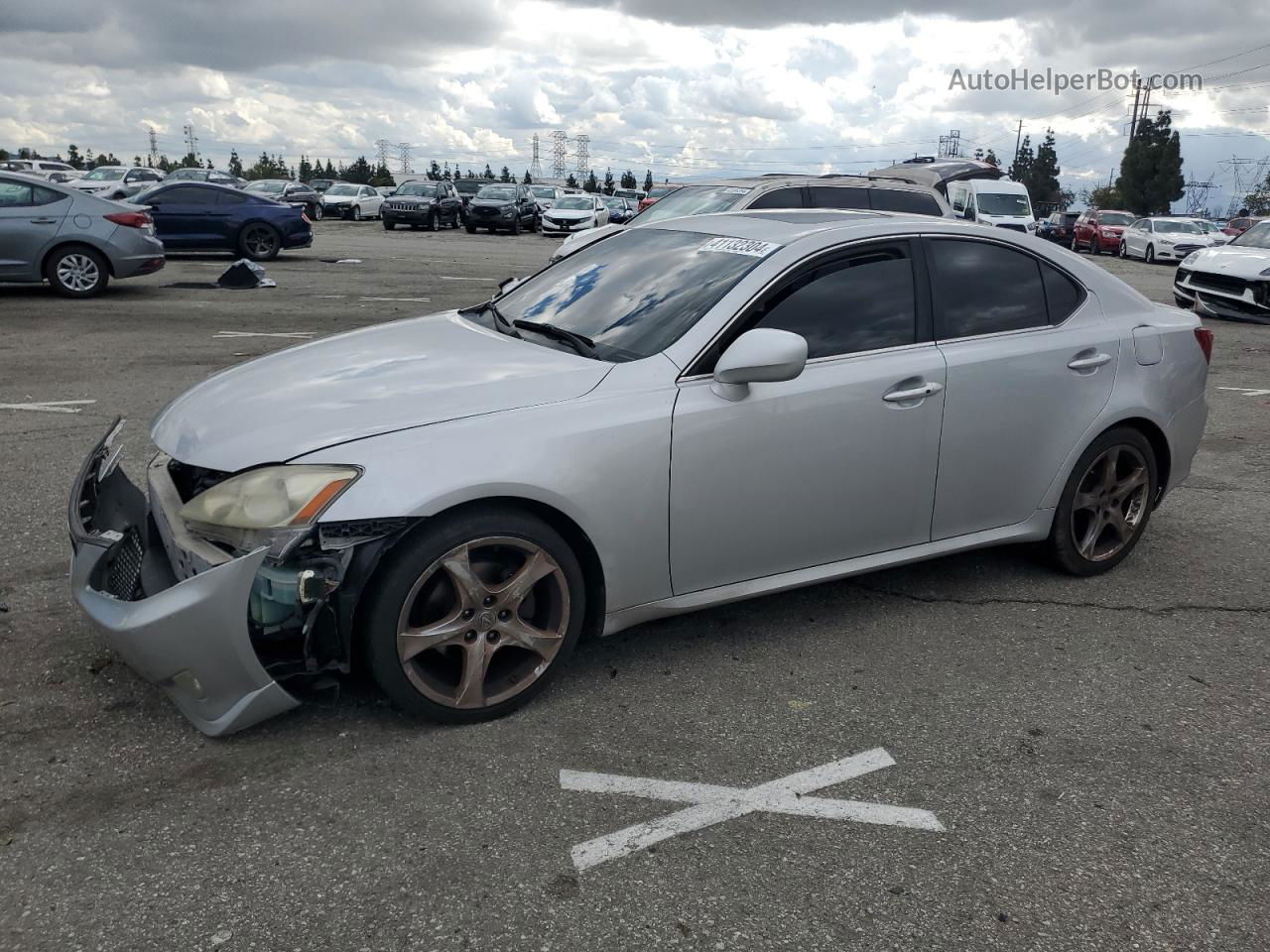 2007 Lexus Is 250 Silver vin: JTHBK262X72050604