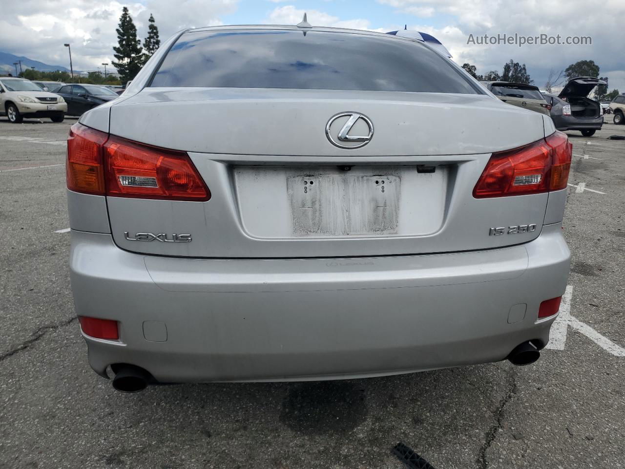 2007 Lexus Is 250 Silver vin: JTHBK262X72050604