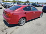 2007 Lexus Is 250 Burgundy vin: JTHBK262X72052949