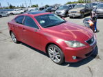 2007 Lexus Is 250 Бордовый vin: JTHBK262X72052949