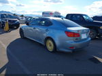 2007 Lexus Is 250   Синий vin: JTHBK262X72054281