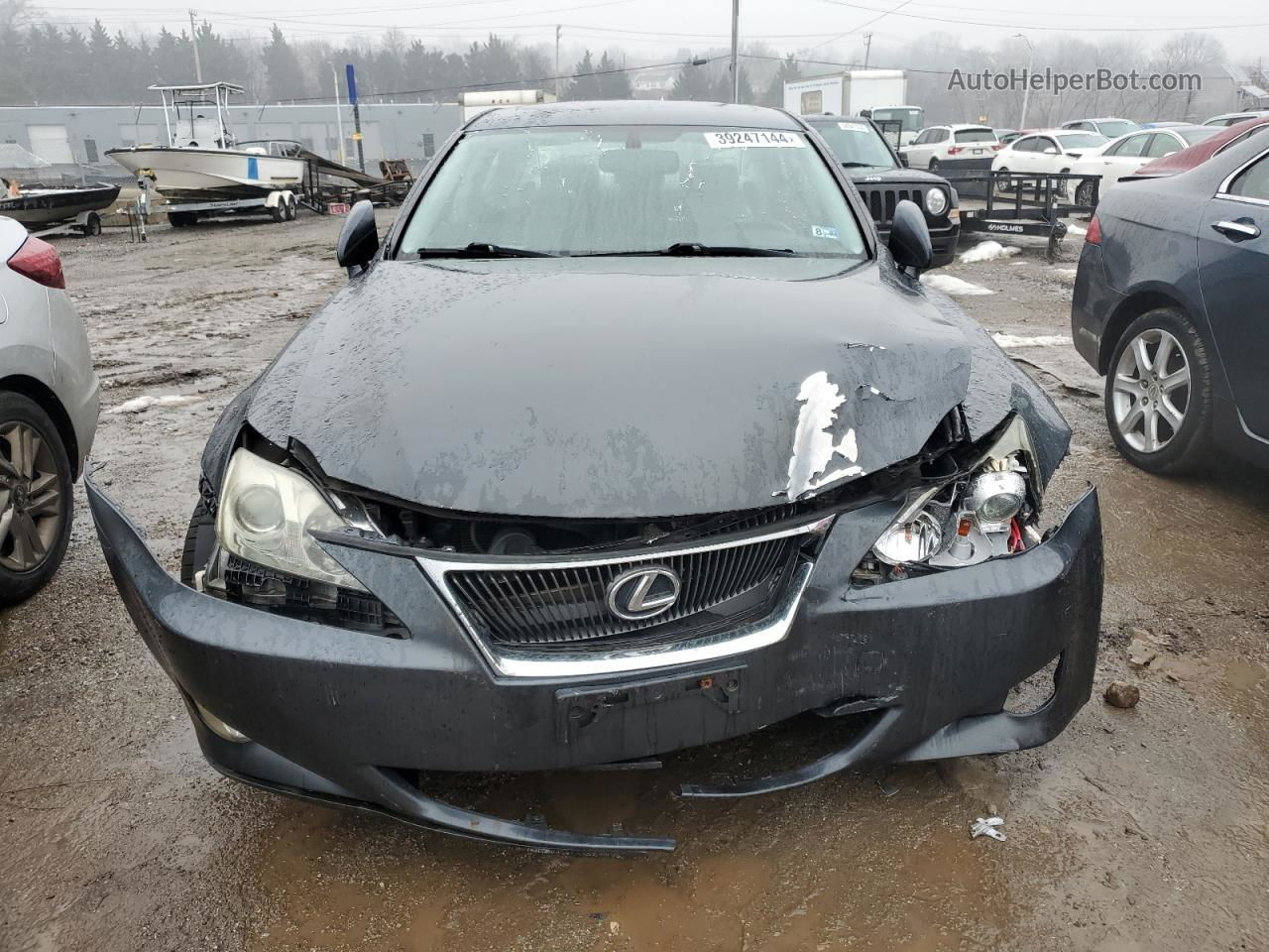 2007 Lexus Is 250 Gray vin: JTHBK262X75026723