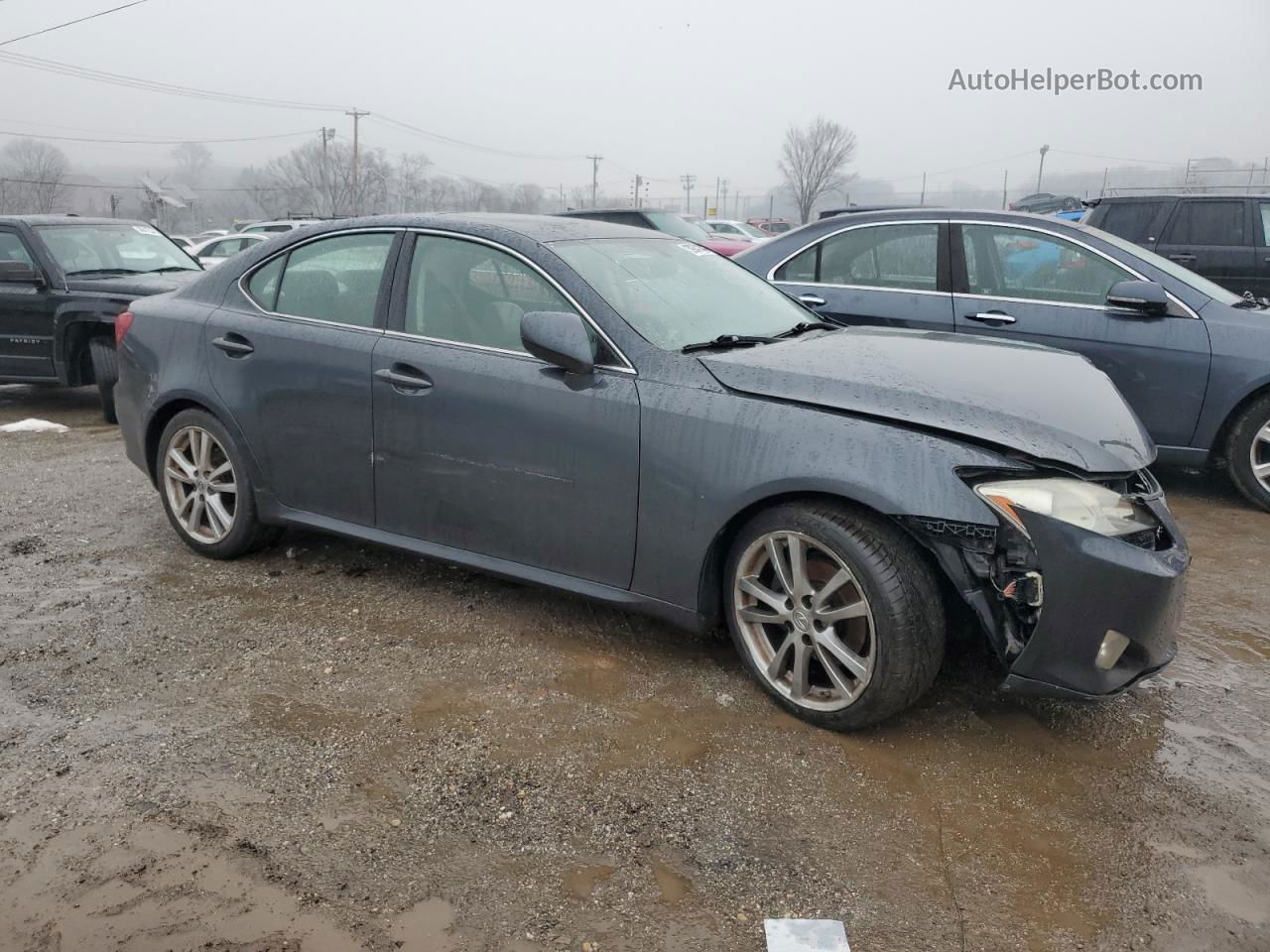 2007 Lexus Is 250 Gray vin: JTHBK262X75026723