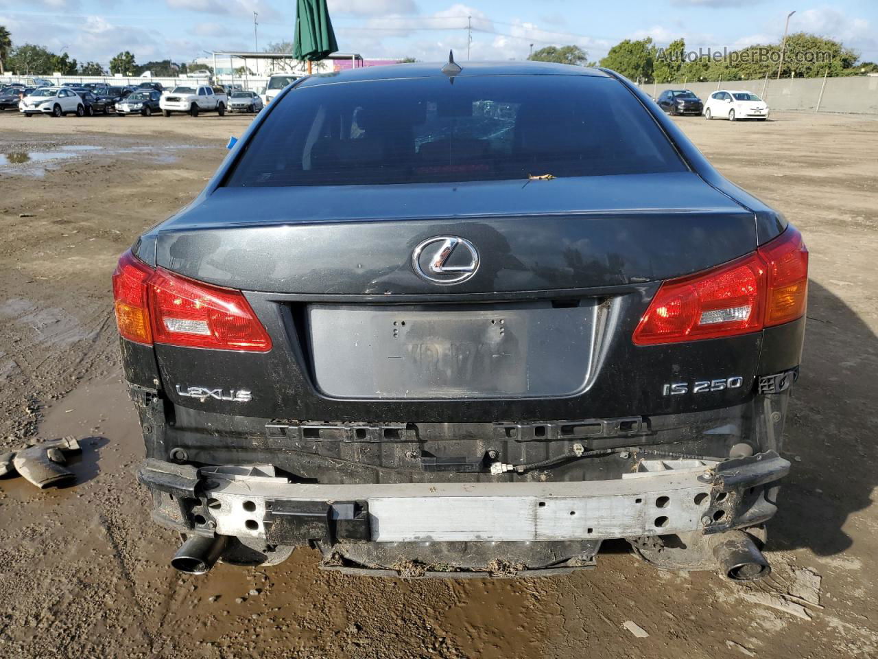 2007 Lexus Is 250 Gray vin: JTHBK262X75035681