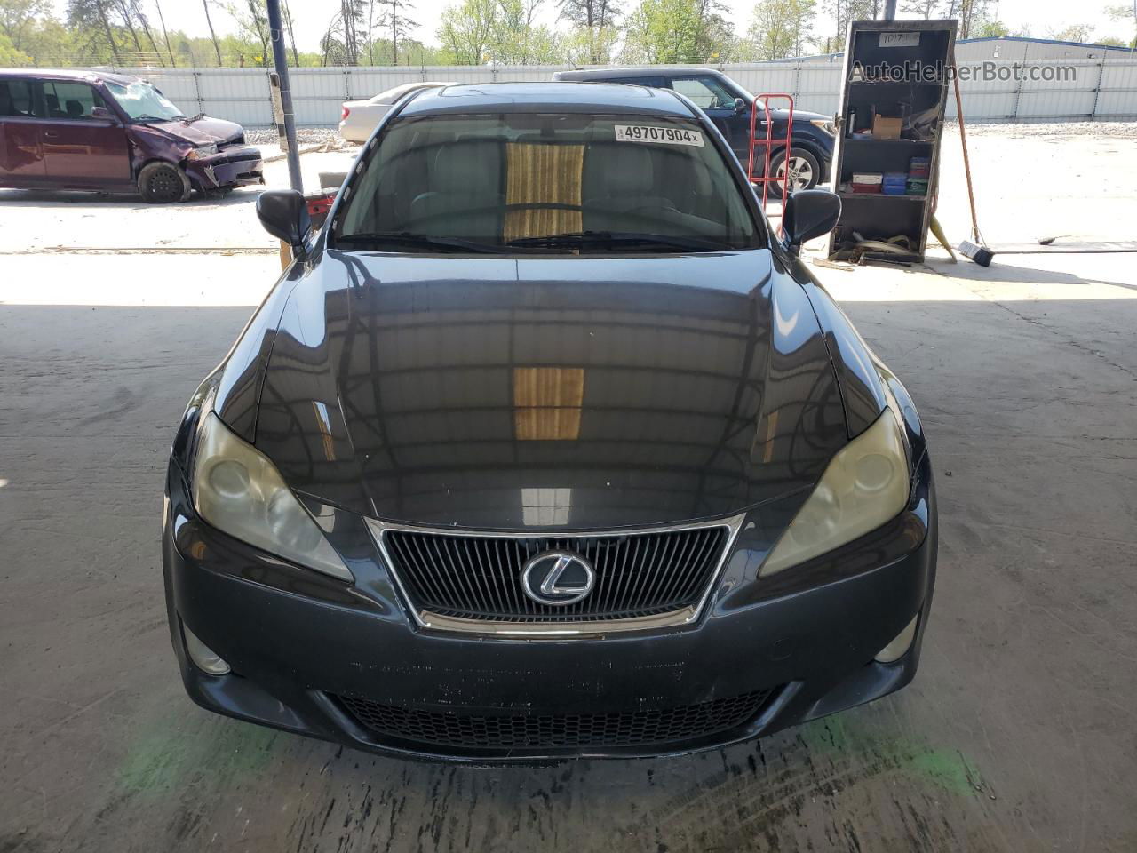 2007 Lexus Is 250 Серый vin: JTHBK262X75041223