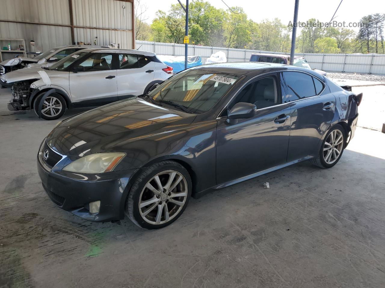 2007 Lexus Is 250 Gray vin: JTHBK262X75041223