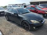 2007 Lexus Is 250 Black vin: JTHBK262X75048401