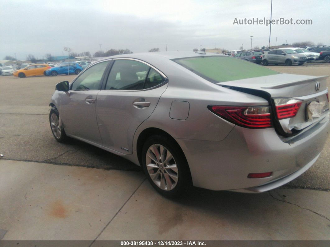 2013 Lexus Es 300h Серебряный vin: JTHBW1GG0D2001965