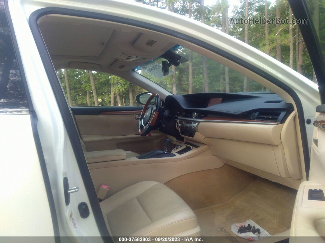 2013 Lexus Es 300h Hybrid Белый vin: JTHBW1GG0D2007359