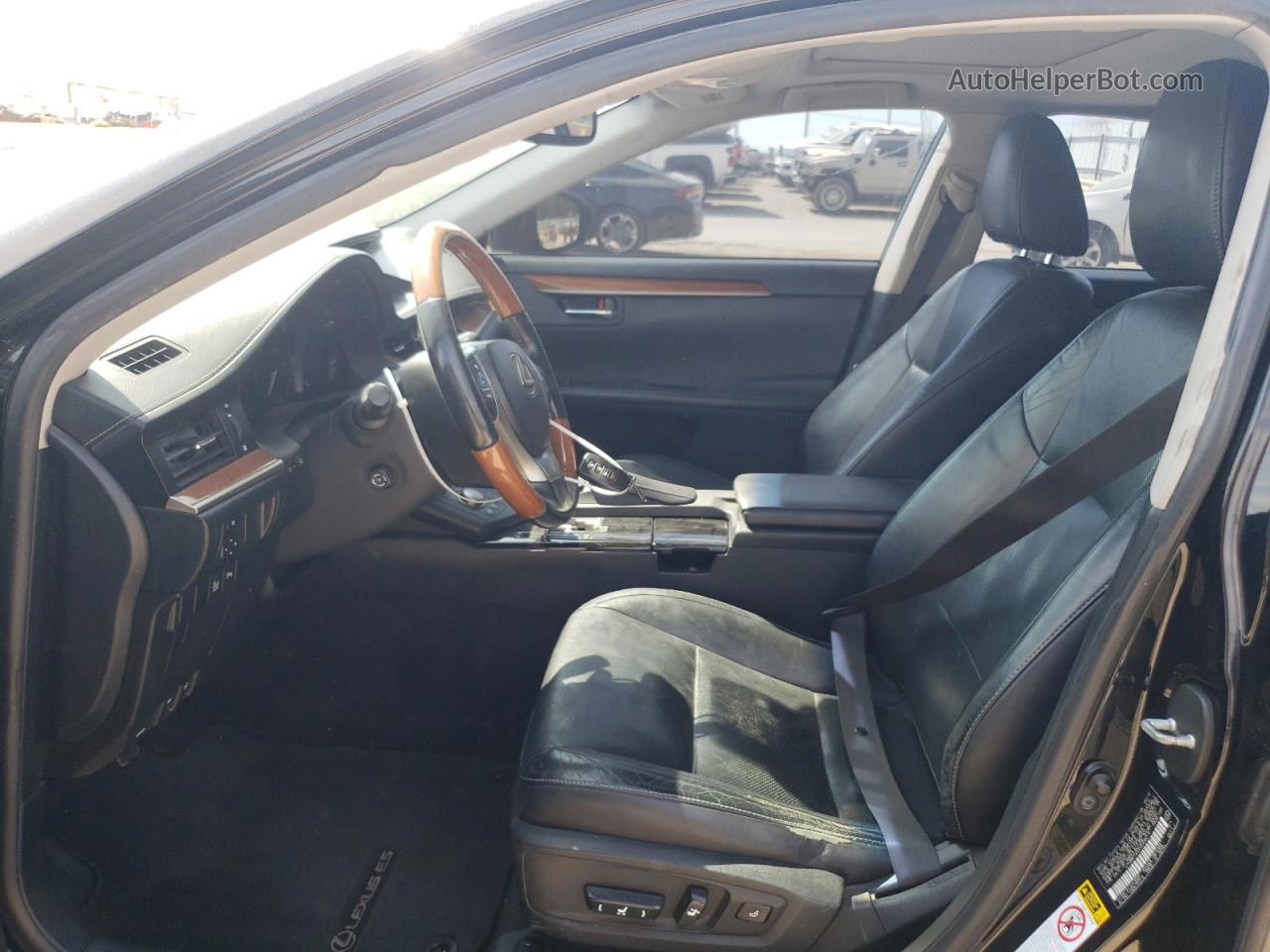 2013 Lexus Es 300h Черный vin: JTHBW1GG0D2008219