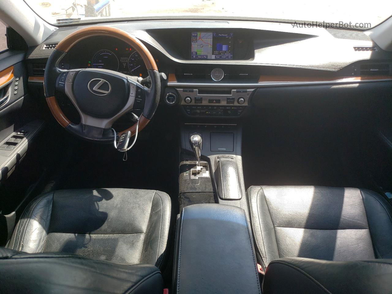 2013 Lexus Es 300h Черный vin: JTHBW1GG0D2008219