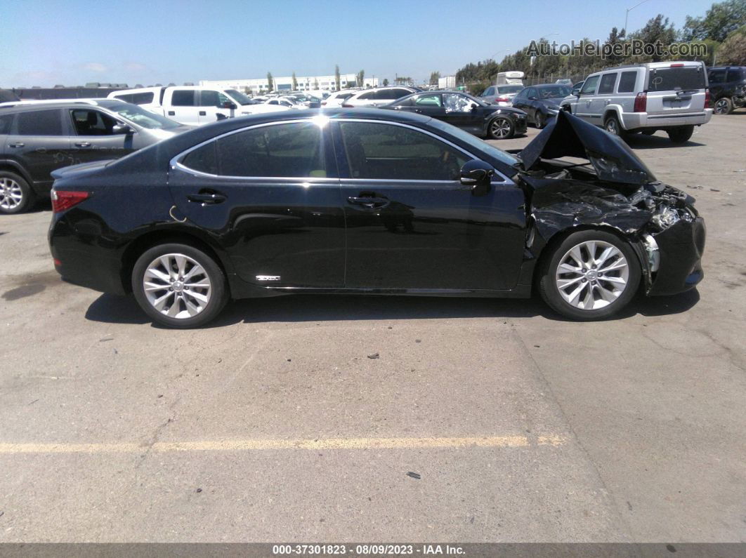 2013 Lexus Es 300h Black vin: JTHBW1GG0D2009418