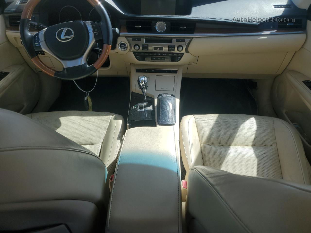 2013 Lexus Es 300h Черный vin: JTHBW1GG0D2015381