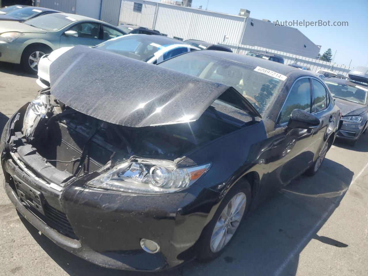 2013 Lexus Es 300h Черный vin: JTHBW1GG0D2015381