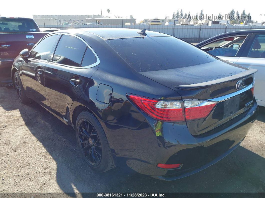 2013 Lexus Es 300h Black vin: JTHBW1GG0D2018927