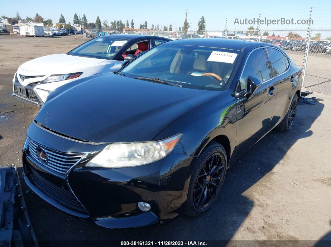 2013 Lexus Es 300h Black vin: JTHBW1GG0D2018927