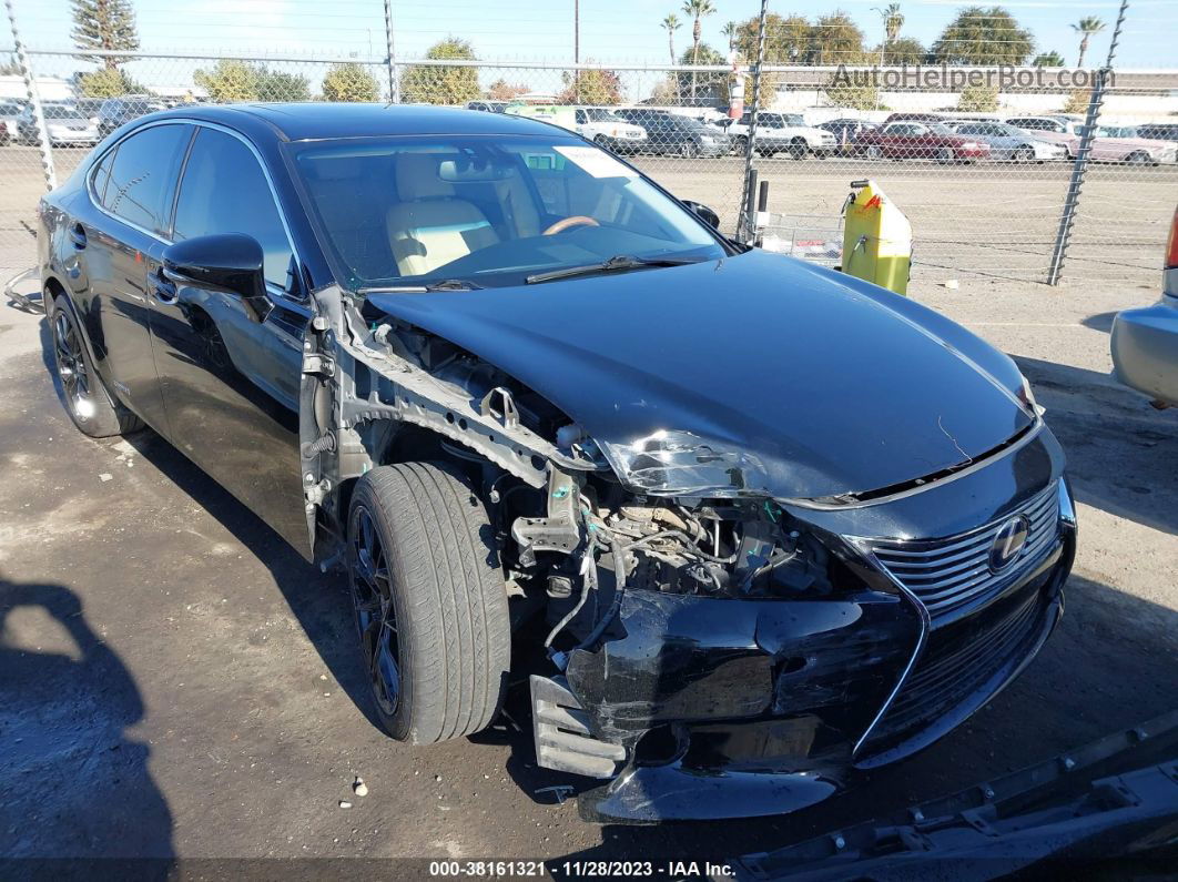 2013 Lexus Es 300h Black vin: JTHBW1GG0D2018927