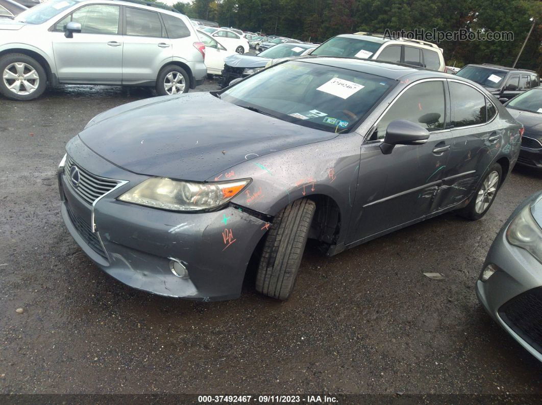 2013 Lexus Es 300h Gray vin: JTHBW1GG0D2023982