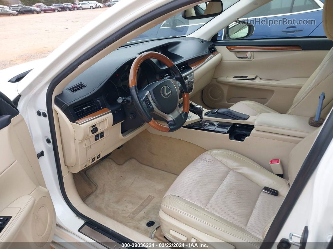 2013 Lexus Es 300h   Белый vin: JTHBW1GG0D2027594