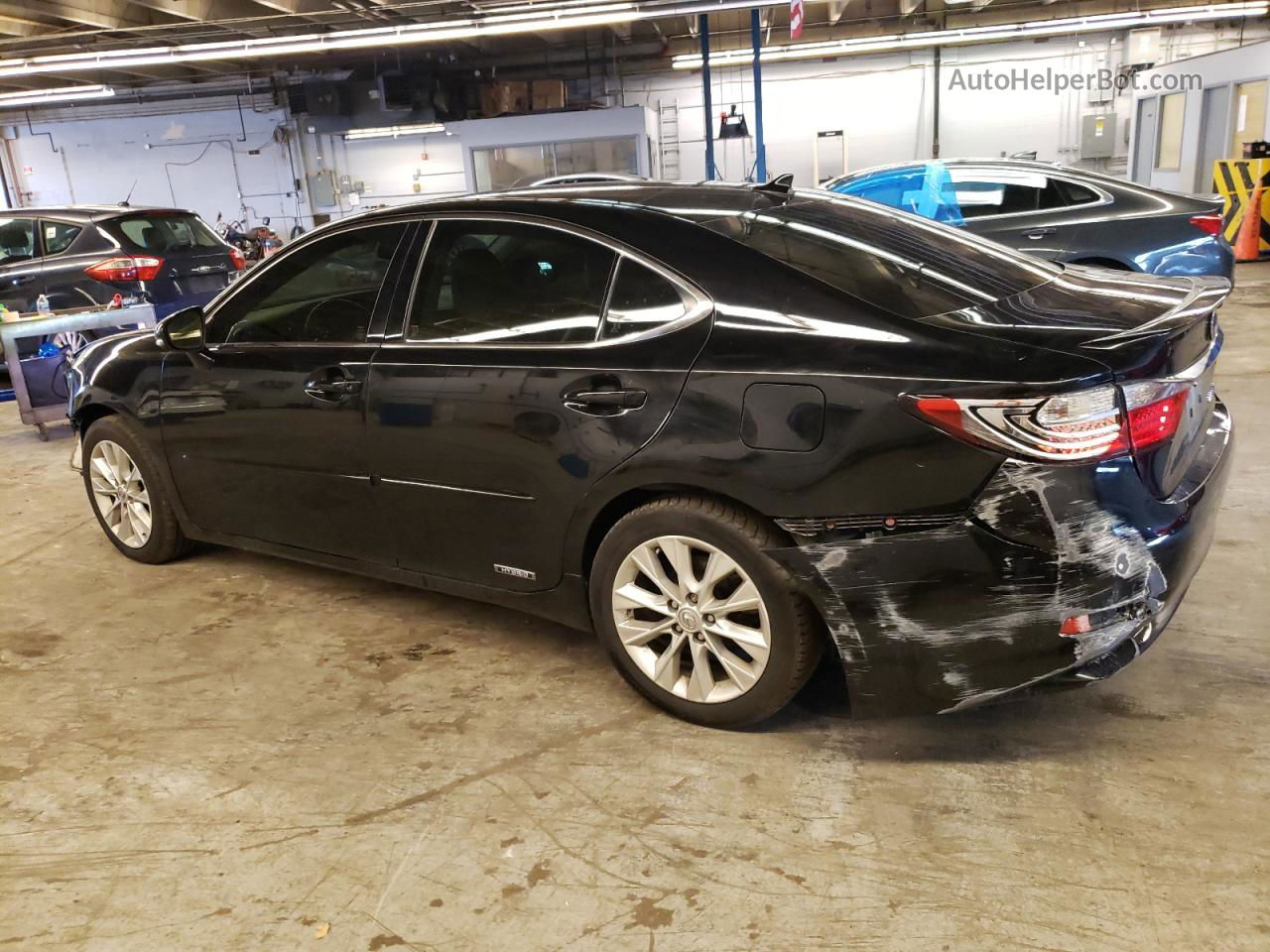 2013 Lexus Es 300h Black vin: JTHBW1GG0D2038367