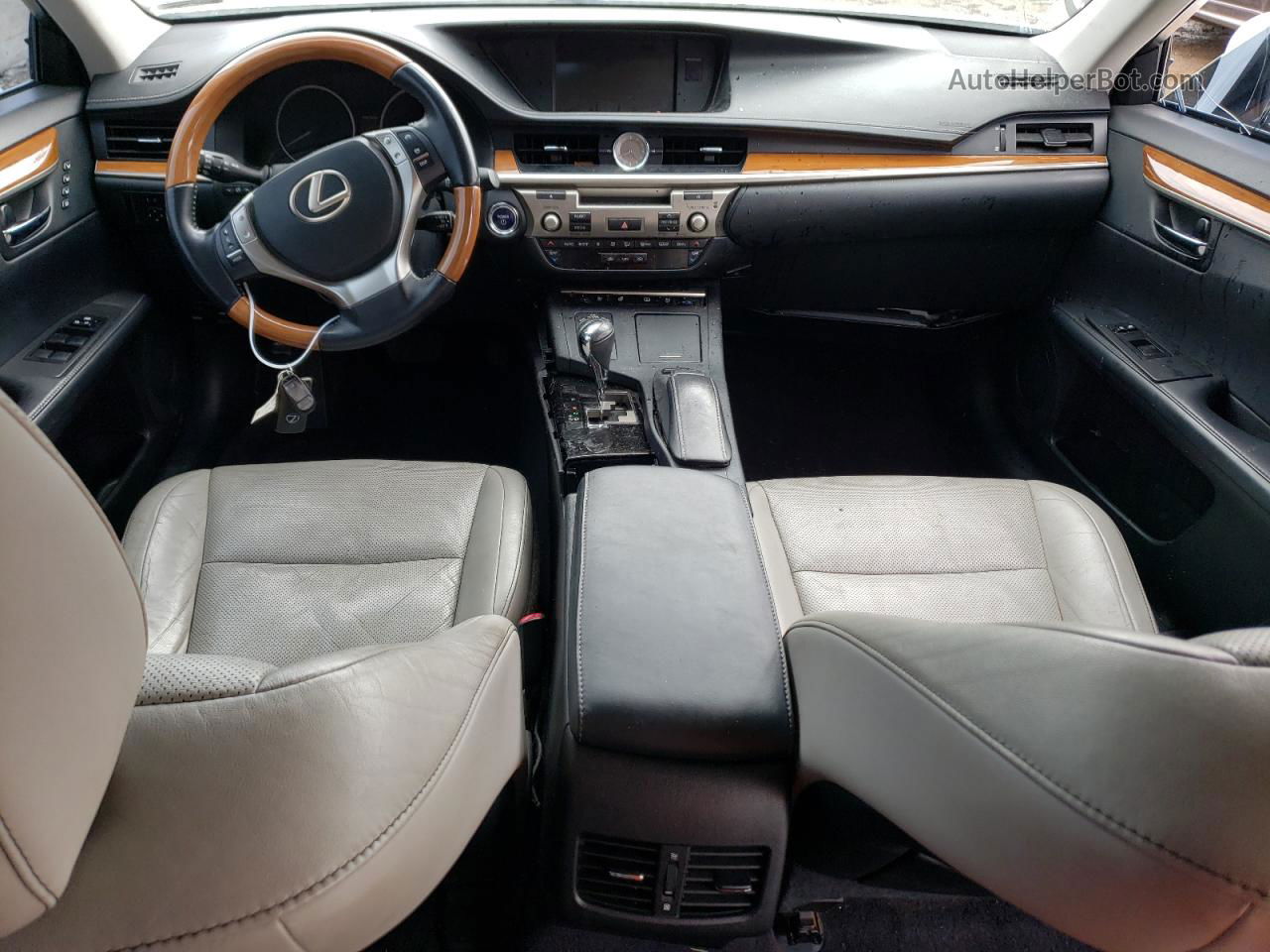 2014 Lexus Es 300h Белый vin: JTHBW1GG0E2039391