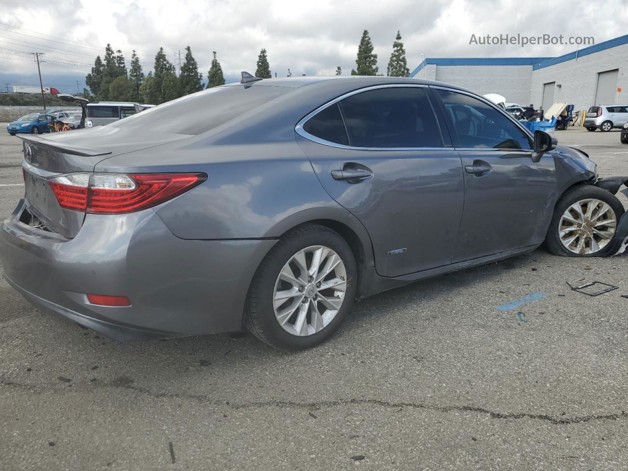 2014 Lexus Es 300h Gray vin: JTHBW1GG0E2039682