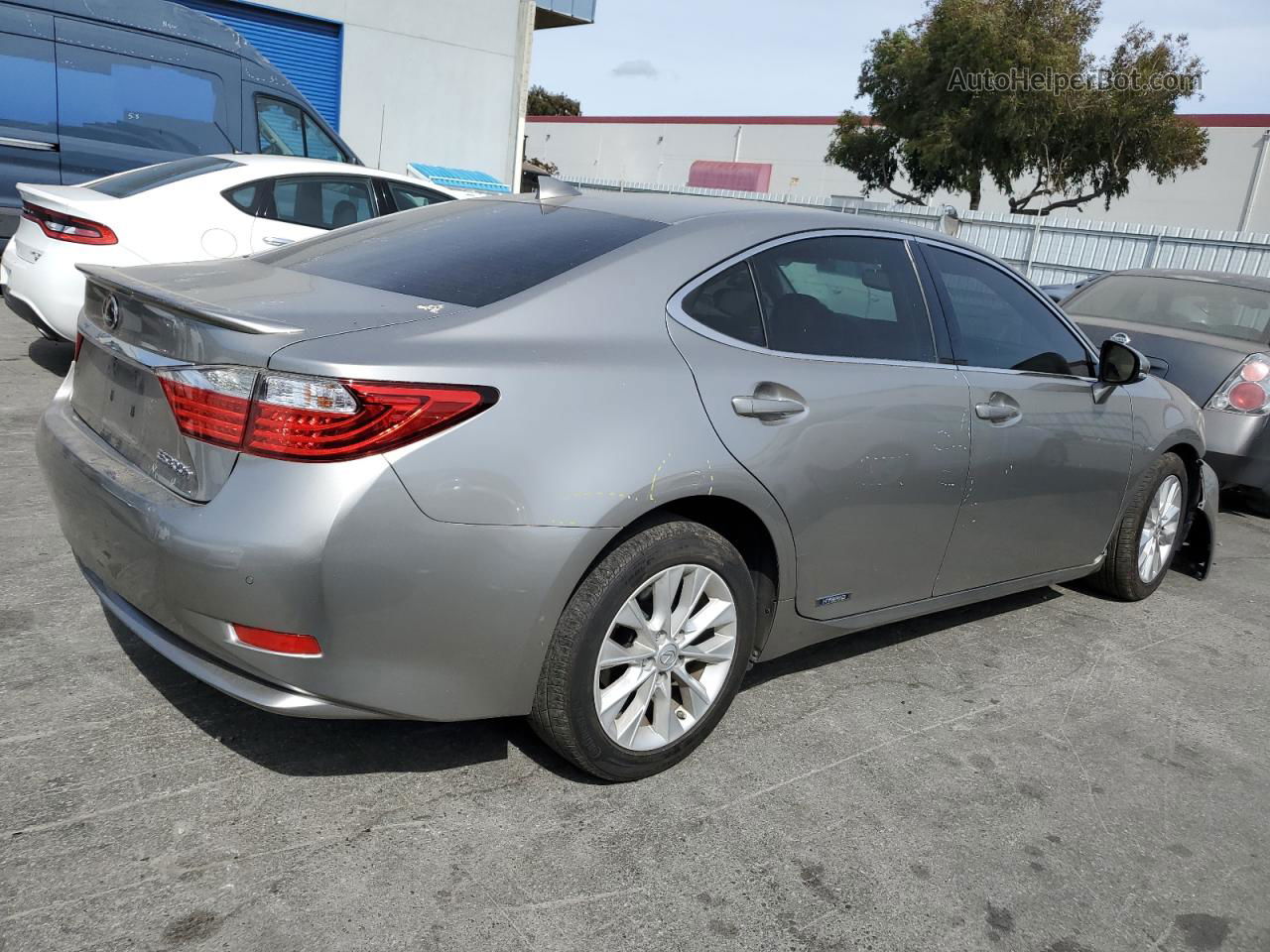 2015 Lexus Es 300h Silver vin: JTHBW1GG0F2080458