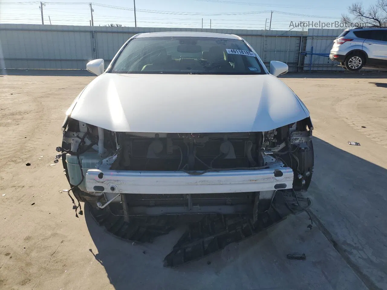 2015 Lexus Es 300h White vin: JTHBW1GG0F2081593