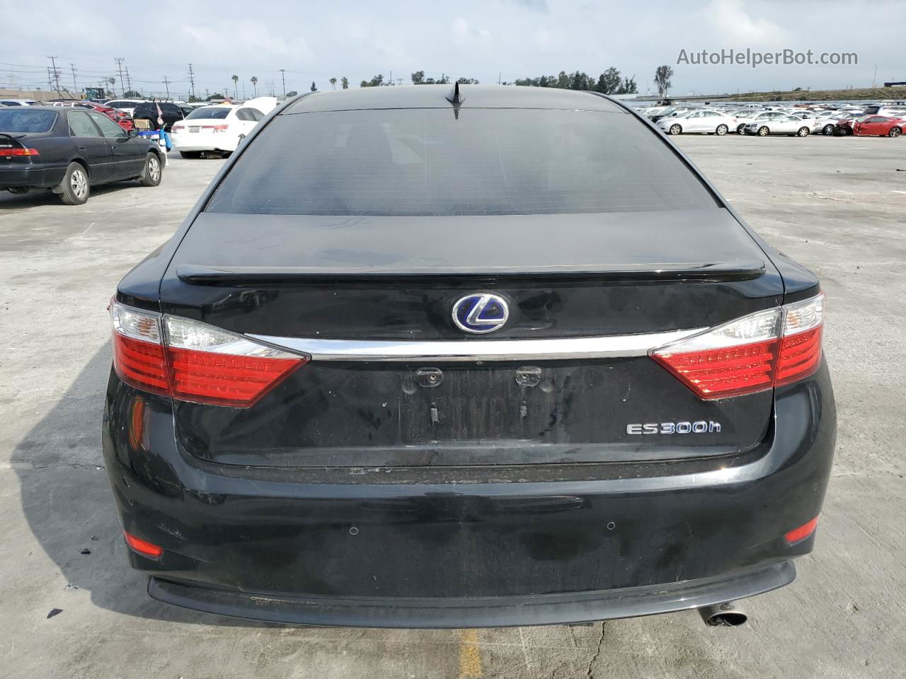 2015 Lexus Es 300h Black vin: JTHBW1GG0F2089600