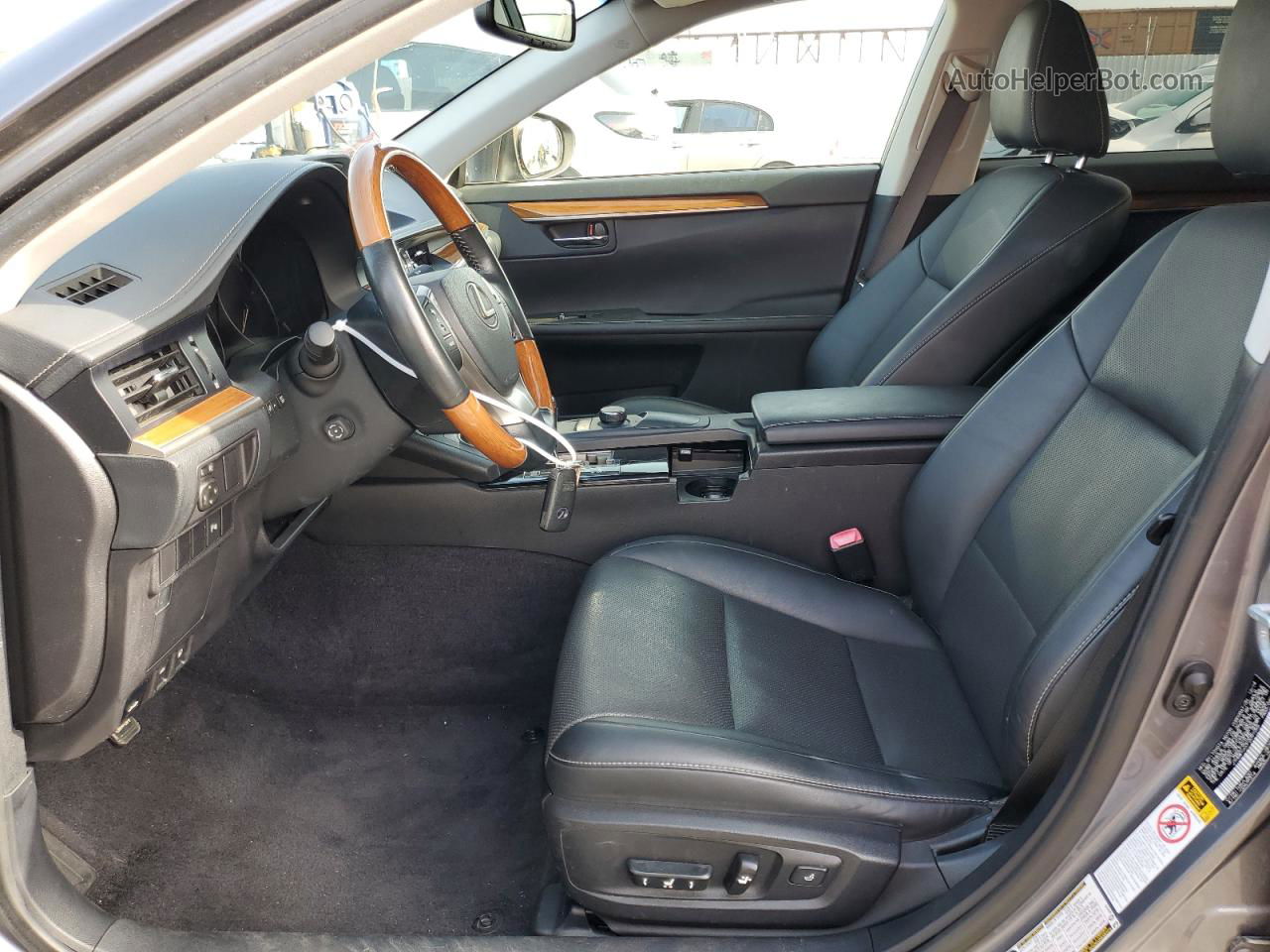 2015 Lexus Es 300h Gray vin: JTHBW1GG0F2091055
