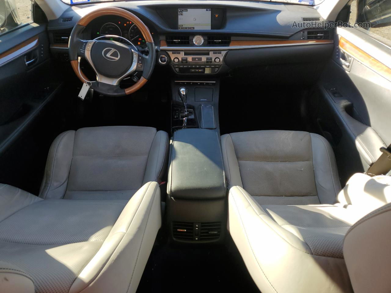 2015 Lexus Es 300h Gray vin: JTHBW1GG0F2091069