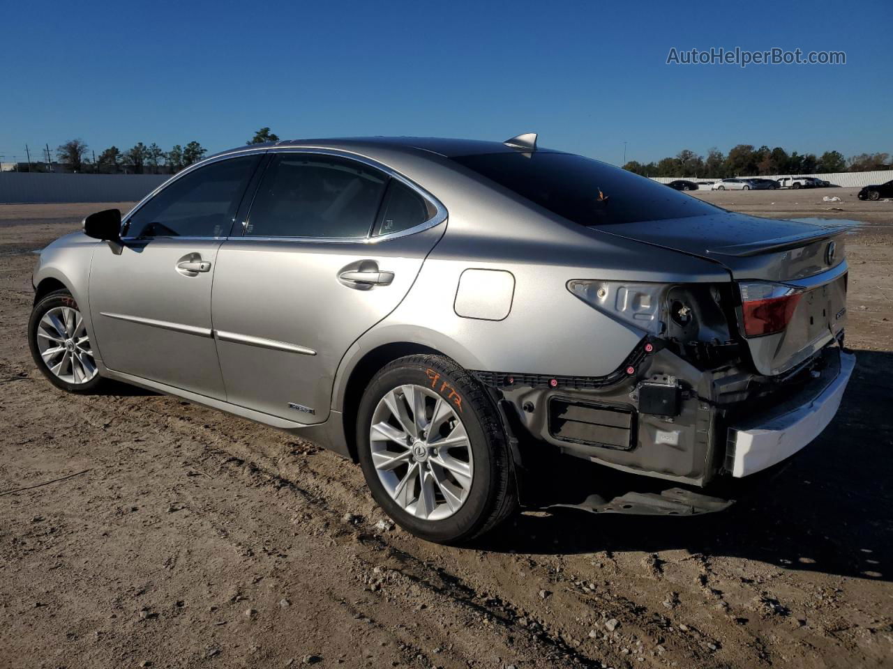 2015 Lexus Es 300h Gray vin: JTHBW1GG0F2091069