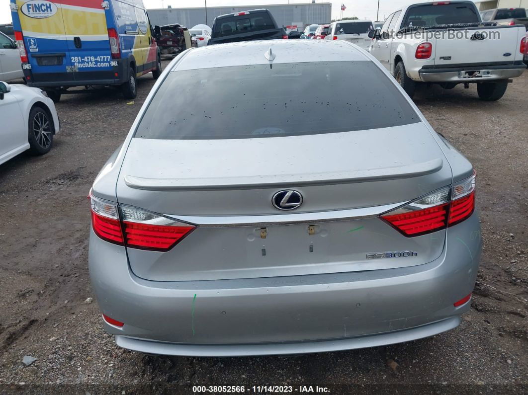 2015 Lexus Es 300h Hybrid Silver vin: JTHBW1GG0F2094165