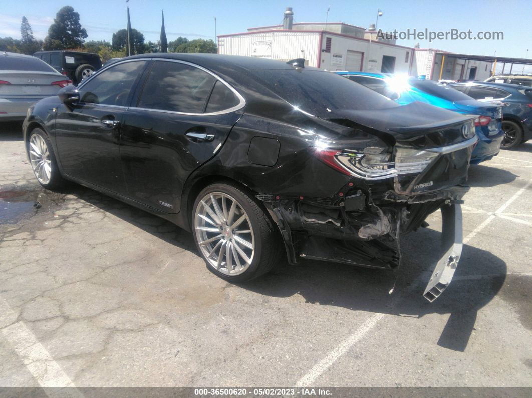 2015 Lexus Es 300h Hybrid Black vin: JTHBW1GG0F2094263