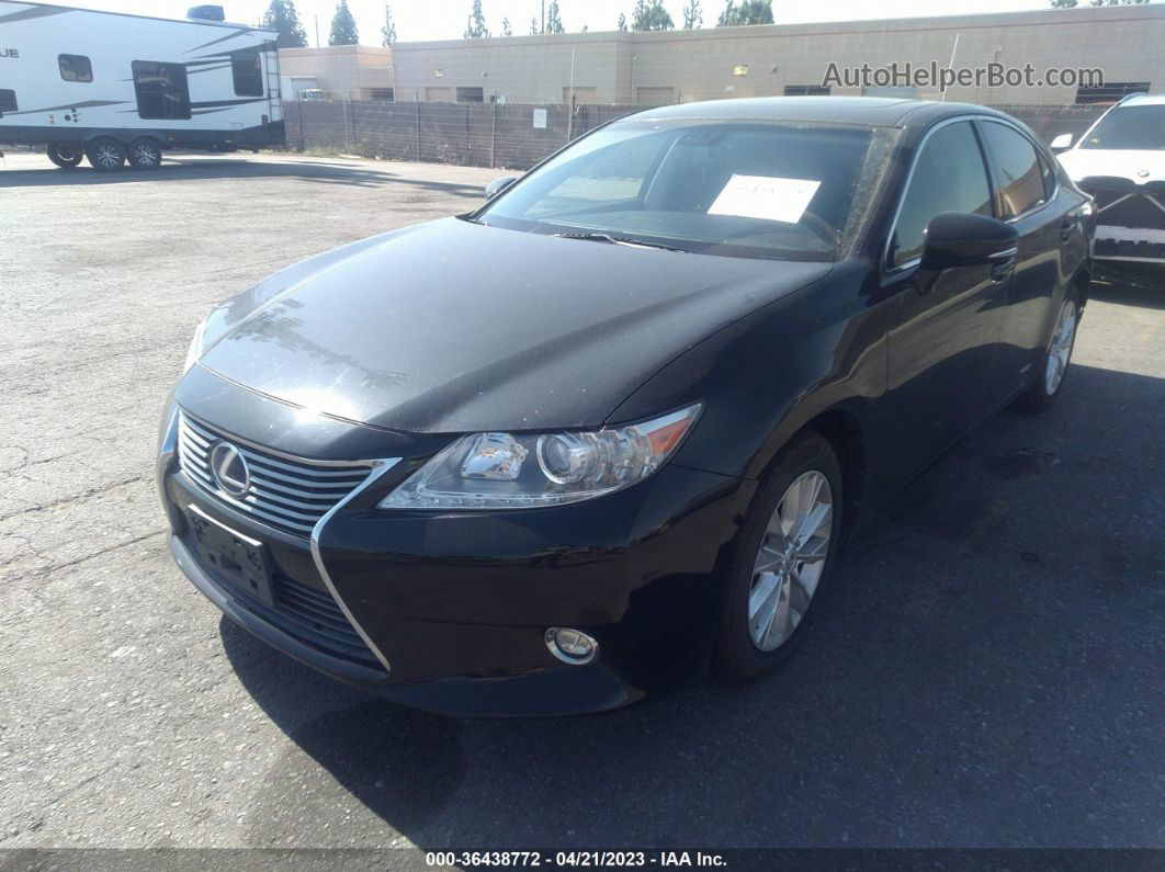 2015 Lexus Es 300h Hybrid Black vin: JTHBW1GG0F2095980