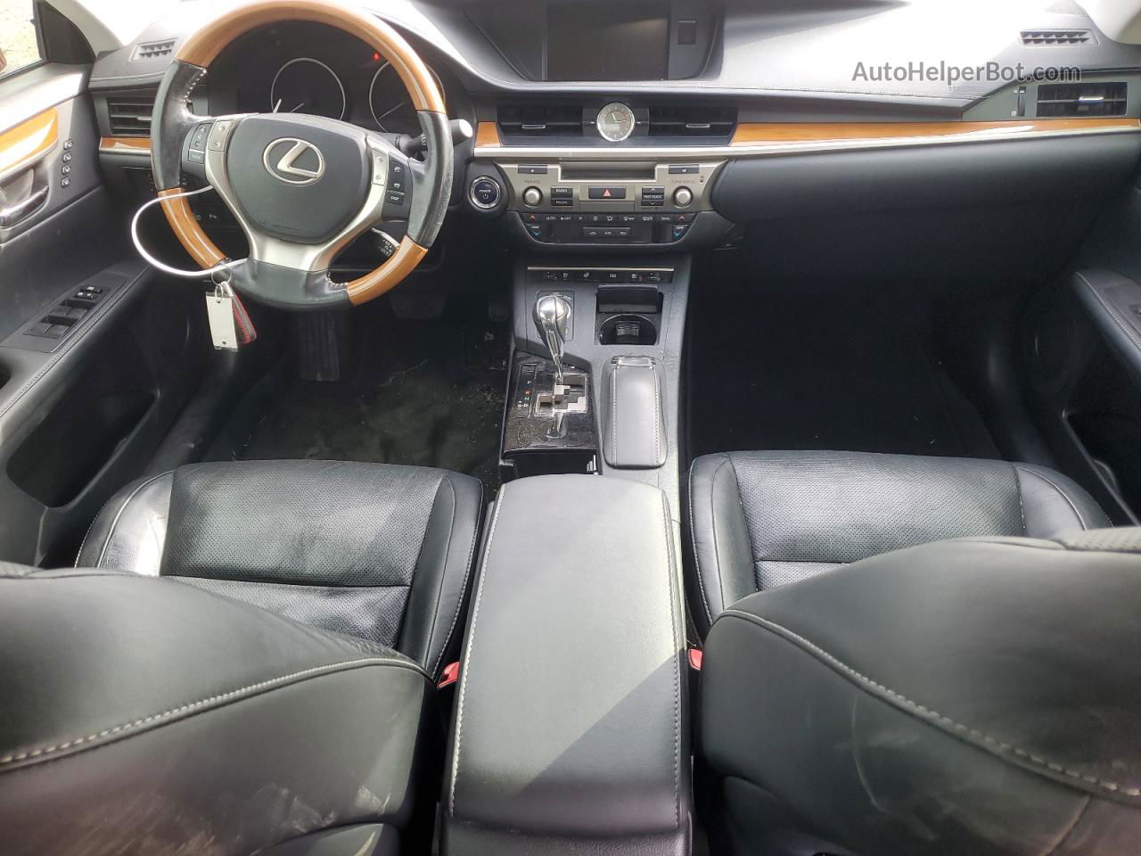 2015 Lexus Es 300h Красный vin: JTHBW1GG0F2096479