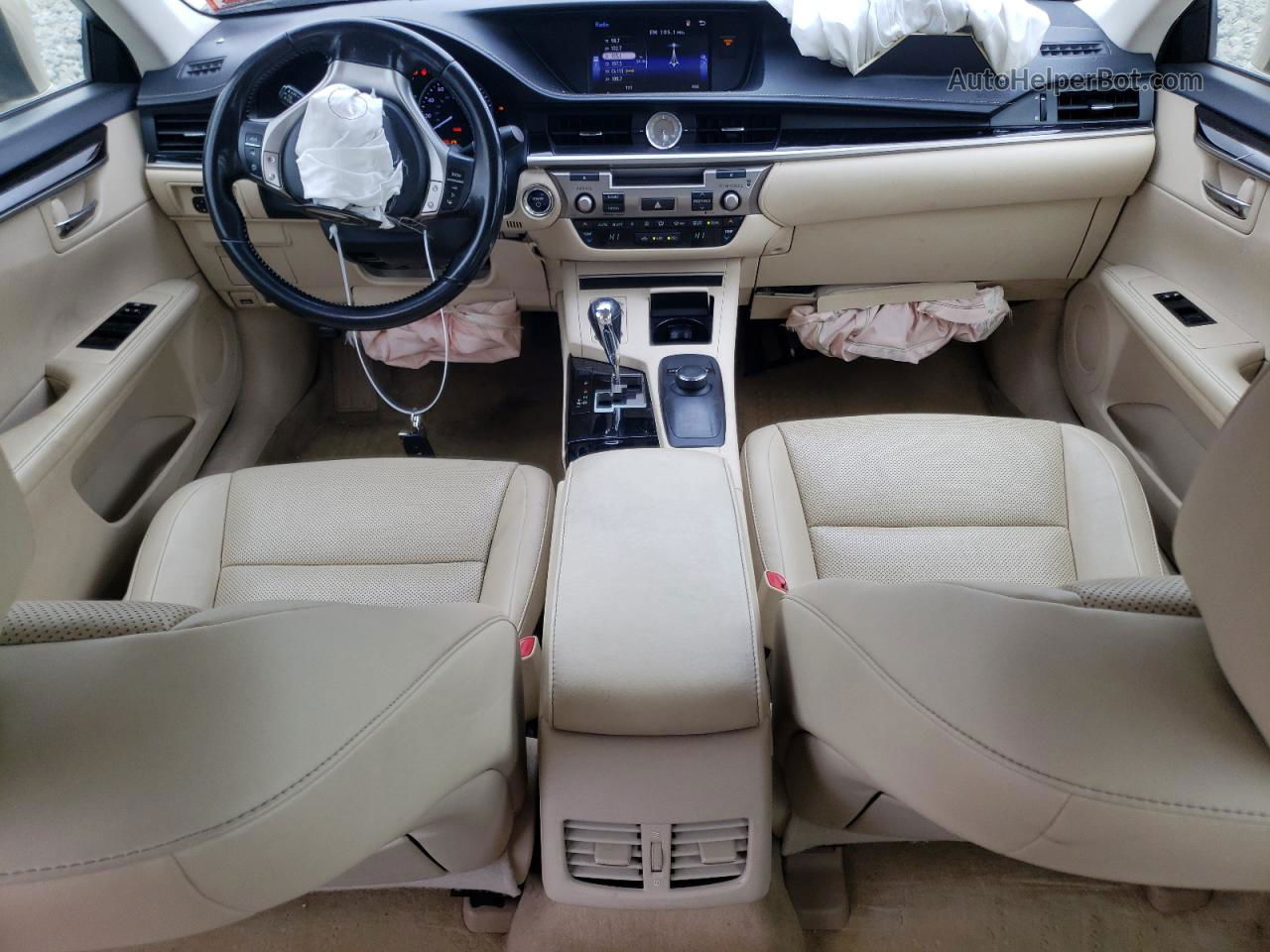 2015 Lexus Es 300h Золотой vin: JTHBW1GG0F2099690