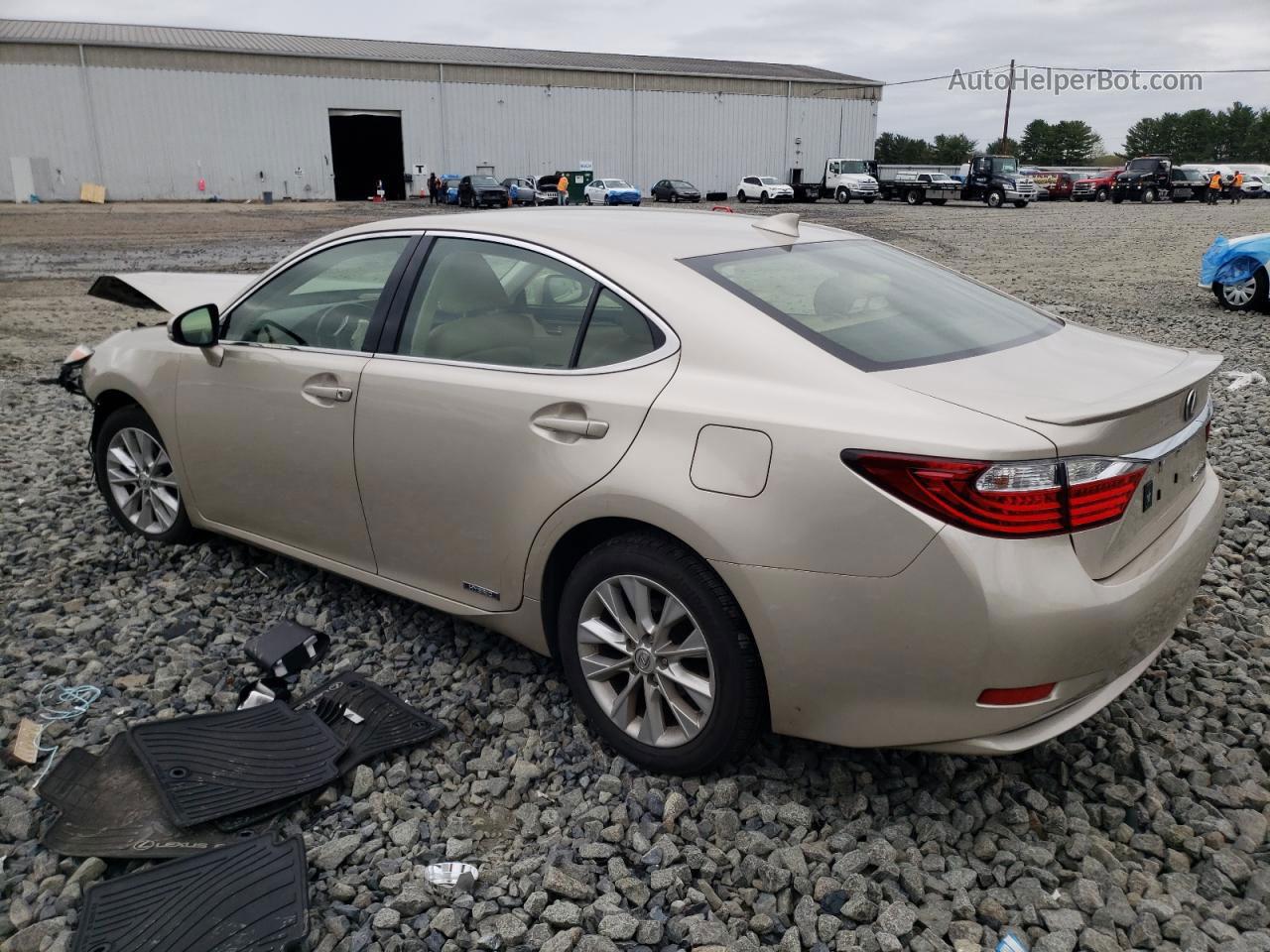 2015 Lexus Es 300h Золотой vin: JTHBW1GG0F2099690